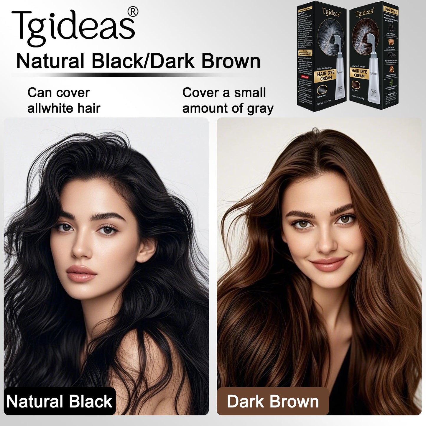 Tgideas Natural Comb In Anti-Graying Cream