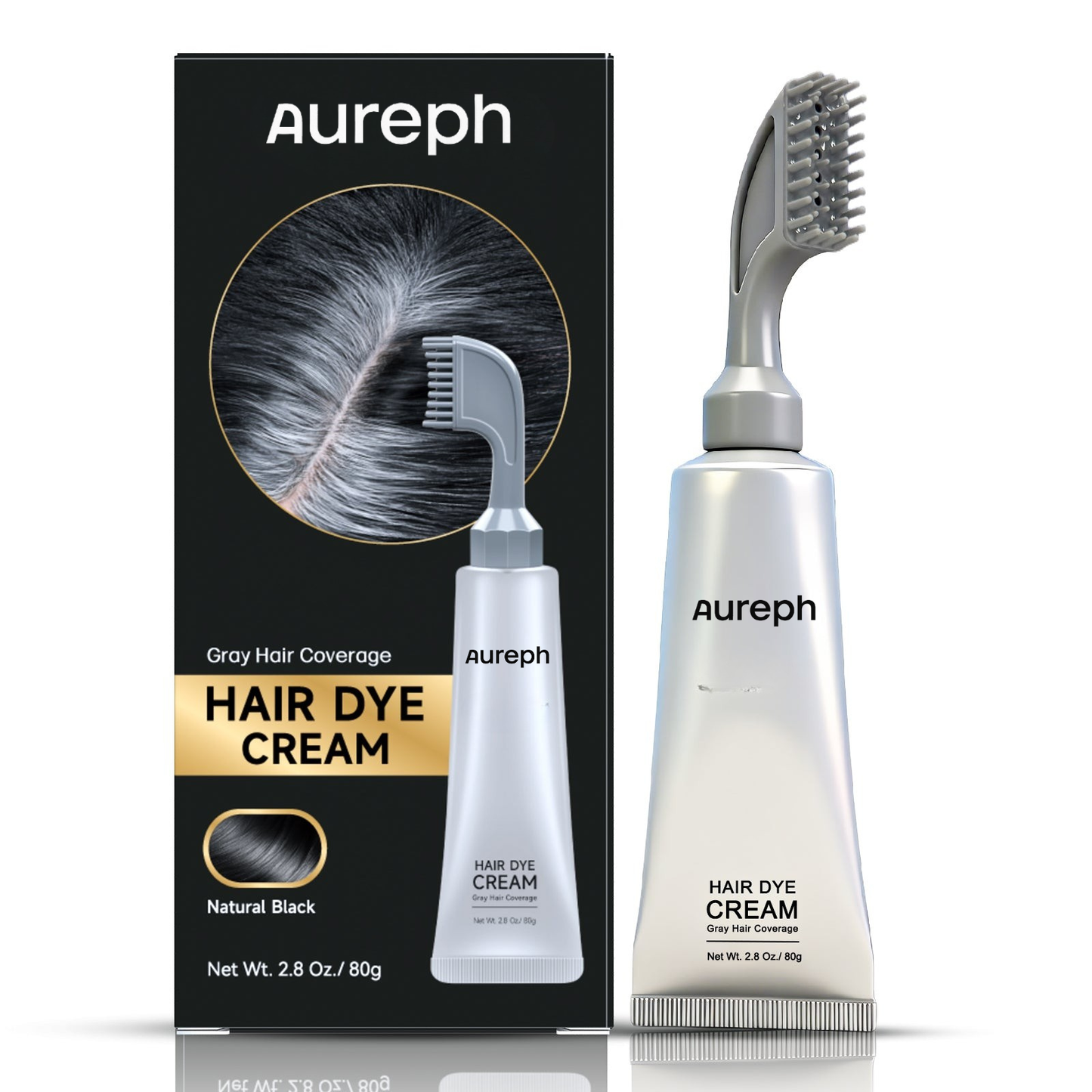 Aureph Natural Comb In Anti-Graying Cream